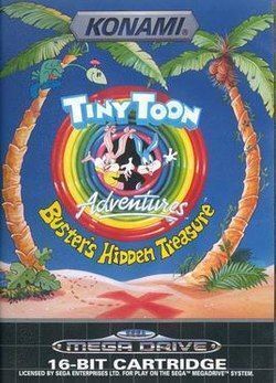 Tiny Toon Adventures - Busters Hidden Treasure (Boxed) SMD (Käytetty)