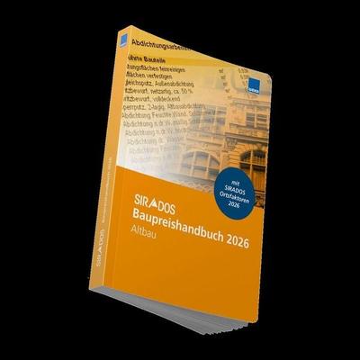 SIRADOS Baupreishandbuch Altbau 2026, Taschenbuch von , WEKA Intelligence GmbH &, 978-3-8111-0609-3