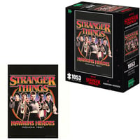 Games Stranger Things Hawkins Heroes, Puzzle 1000 Teile
