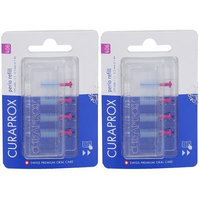 CURAPROx CPS 406 Idbrush x2 2x4 St Zahnbürste