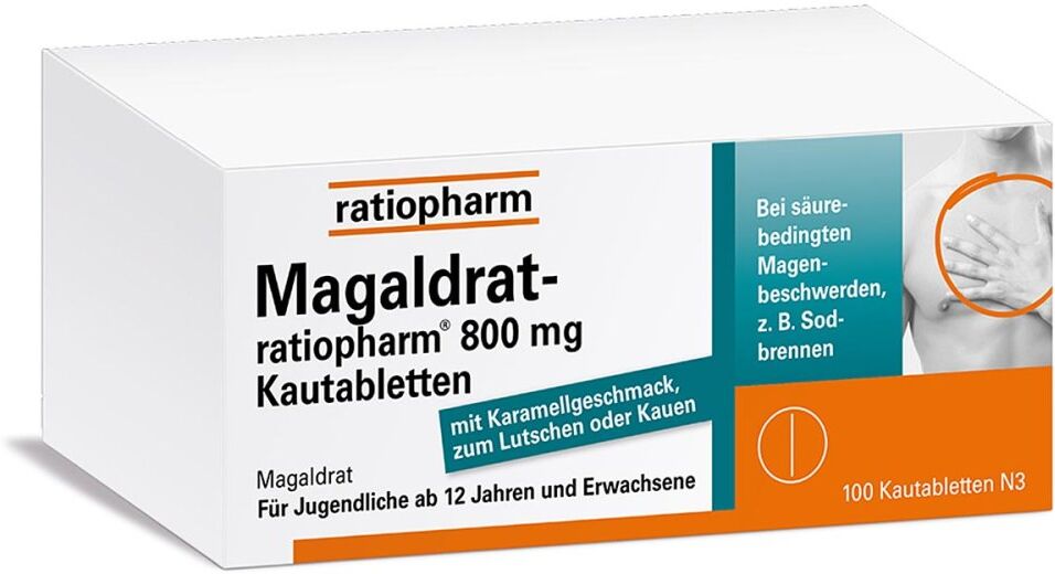 Magaldrat-ratiopharm® 800 mg Kautabletten