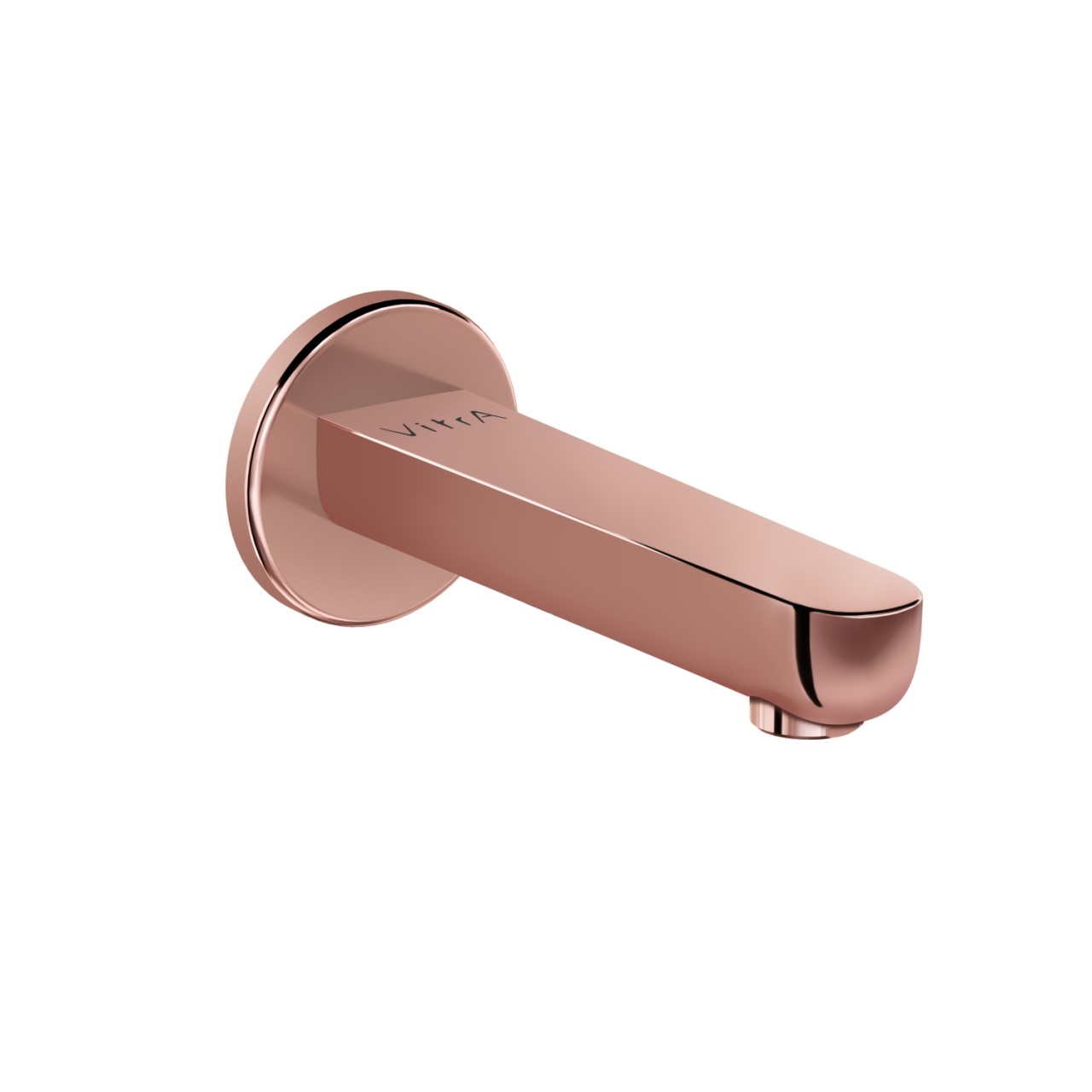VitrA Flow Soft Wanneneinlauf Ausladung Auslauf 16 cm Aufputzmontage Kupfer Soft,A4311129EXP A4311129EXP
