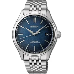 Seiko SPB525J1 Presage Herrenuhr Automatik Stahl/Dunkelblau