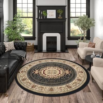 Alise Rugs Soho Modern & Contemporary Medallion Indoor Area Rug