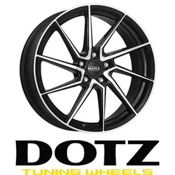 Dotz Spa dark 7,5x17 5/112 ET48 Black polished front