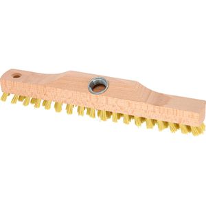Nölle Schrubber Fibre, 29cm, mit Gewinde, harte Kunststoffborsten
