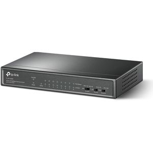TP-Link Switch TL-SF1009P, unmanaged, 9-Port, 100 Mbit/s, 8x PoE+