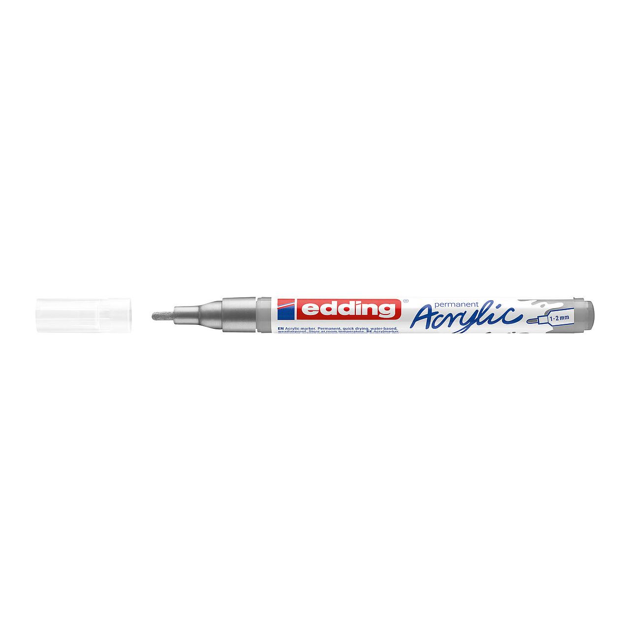 edding 5300 Acrylstift silber 1,0 - 2,0 mm, 1 St.