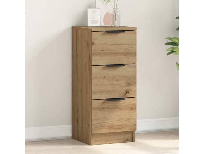 (ON SALE)Meuble Salon/Rangement Cuisine - Buffet - chêne artisanal - 30x30x70 cm Bois d'ingénierie EU357844