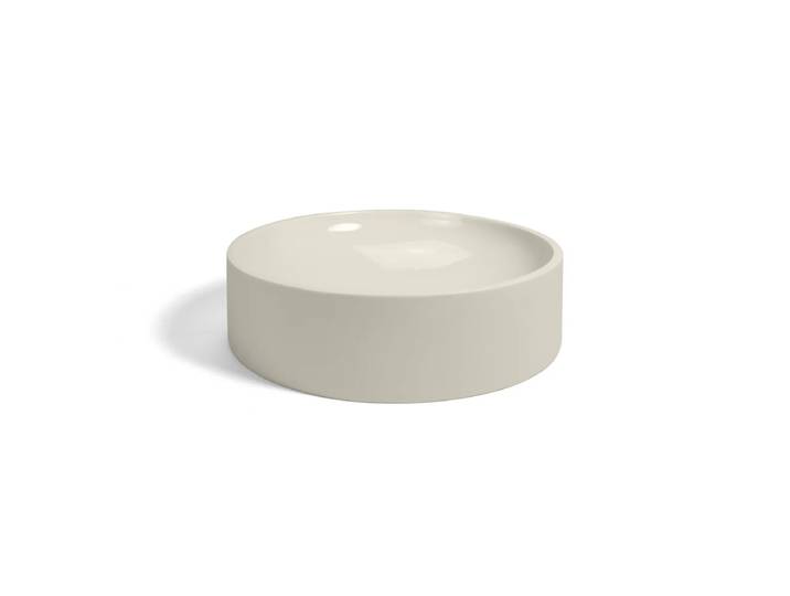 Studio Zondag - Divy Porzellan Schale L, Ø 19 x H 5,4 cm, weiss