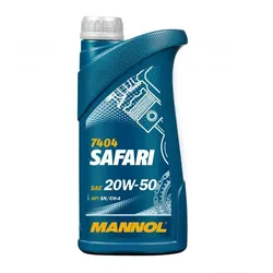 20W-50 Mannol 7404 Safari Motoröl 1 Liter