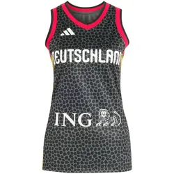 adidas DBB Deutschland Basketball Auswärtstrikot 2026 Damen grey six XL