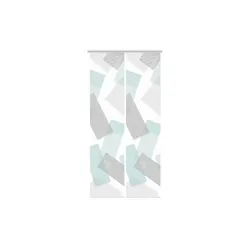 VISION S Schiebevorhang   ¦ grün ¦ Synthetik ¦ Maße (cm): B: 60 H: 260