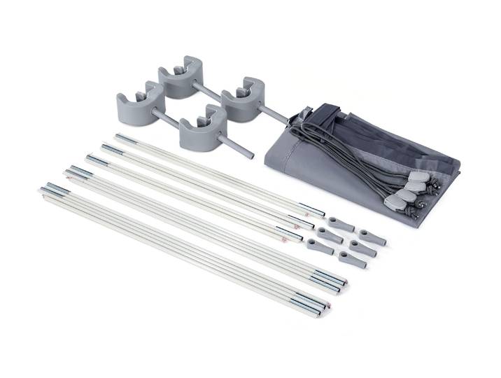 Poolüberdachung INTEX Canopy , grau, B:366cm, Zelte, Poolüberdachung