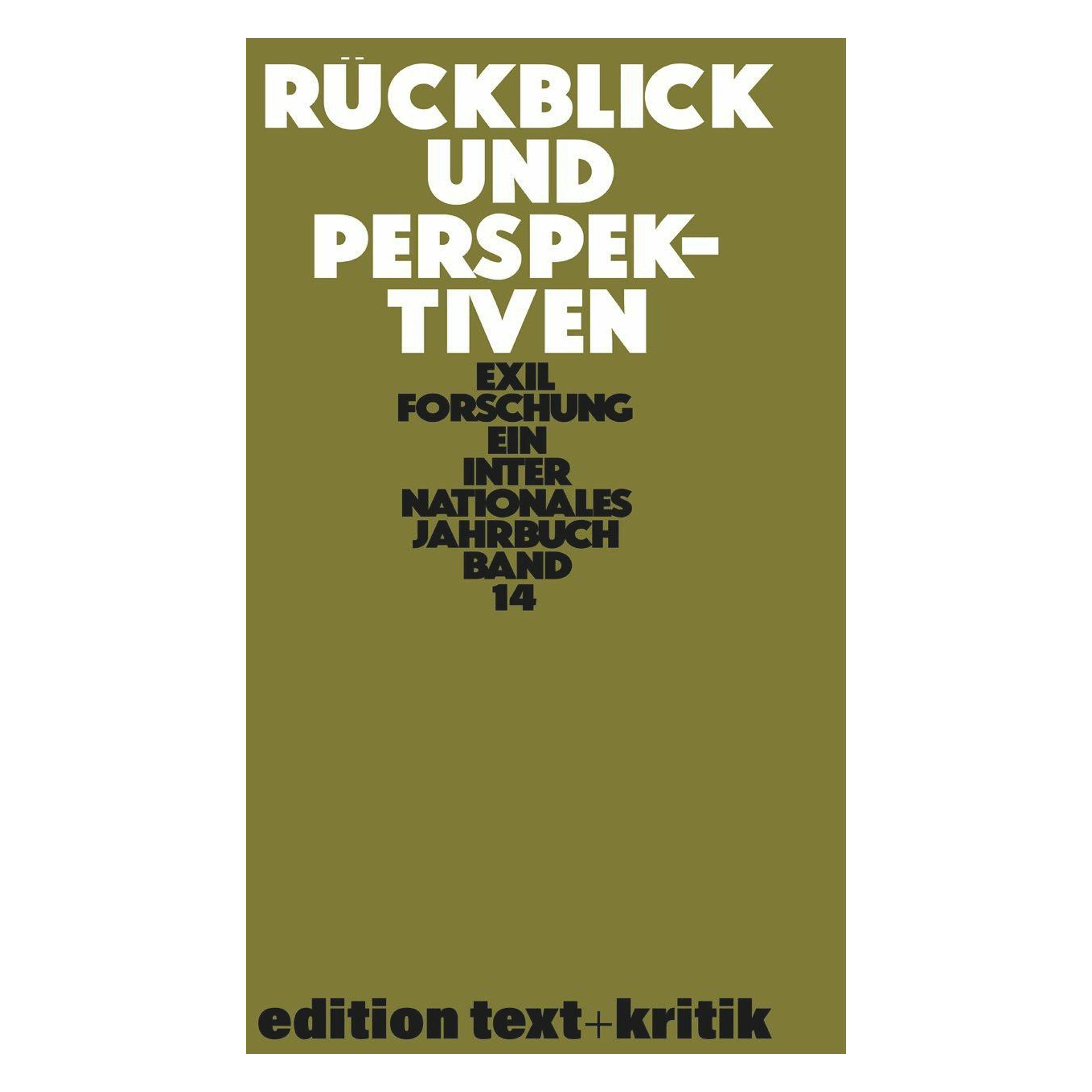 De Gruyter Rückblick und Perspektiven (Deutsch, Softcover, Claus-Dieter Krohn) (56824281)