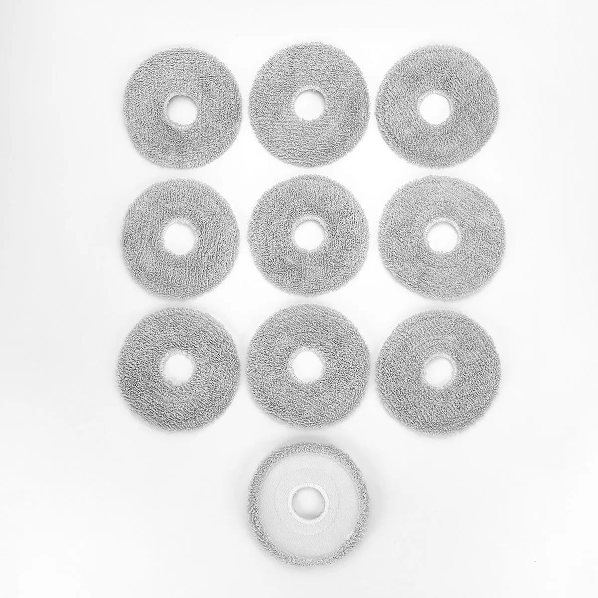 INF Ersatz-Mopptücher Set kompatibel mit Xiaomi Mijia 5 PRO / OV21CN Saugroboter