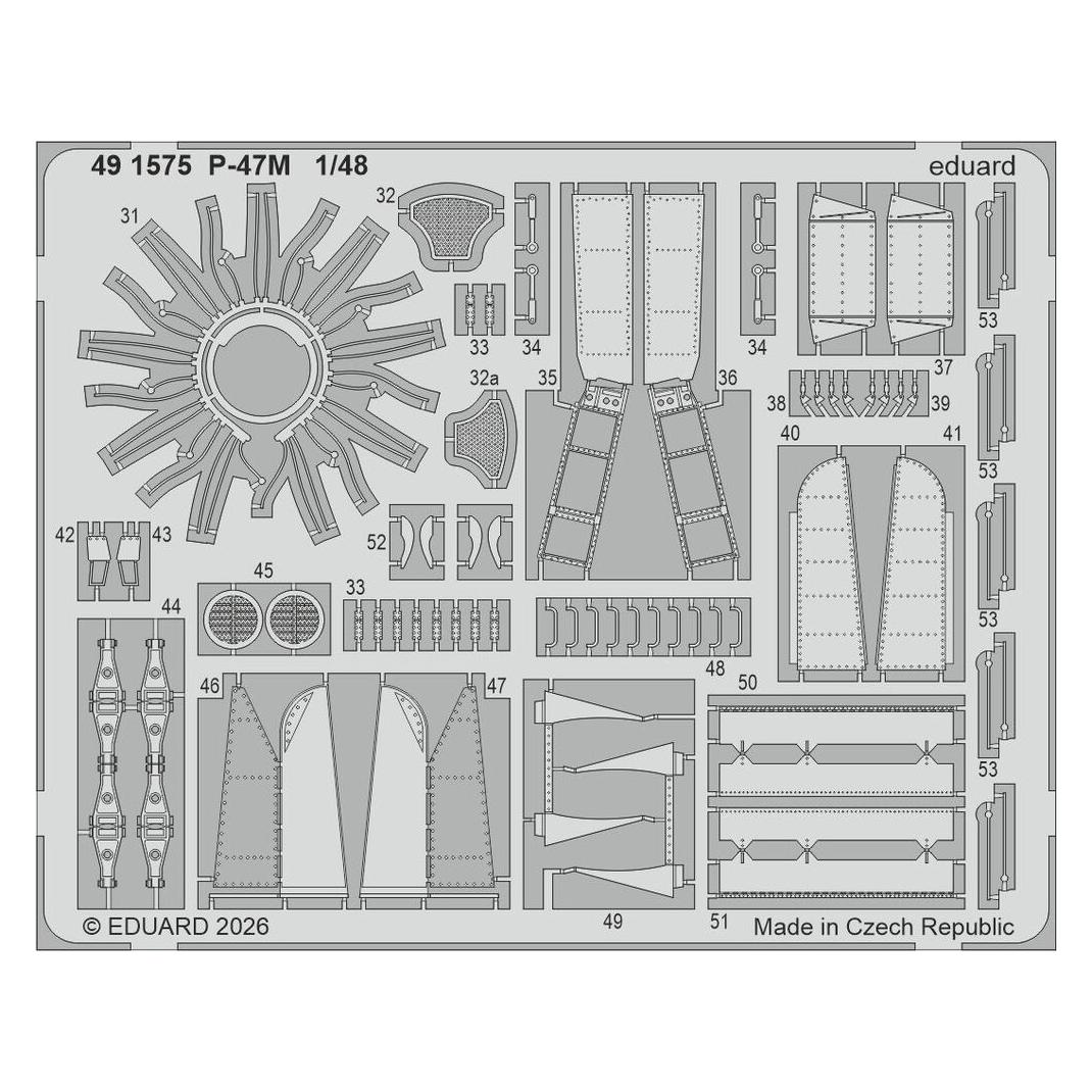 Eduard P-47M 1/48 for Miniart (BIG49476)