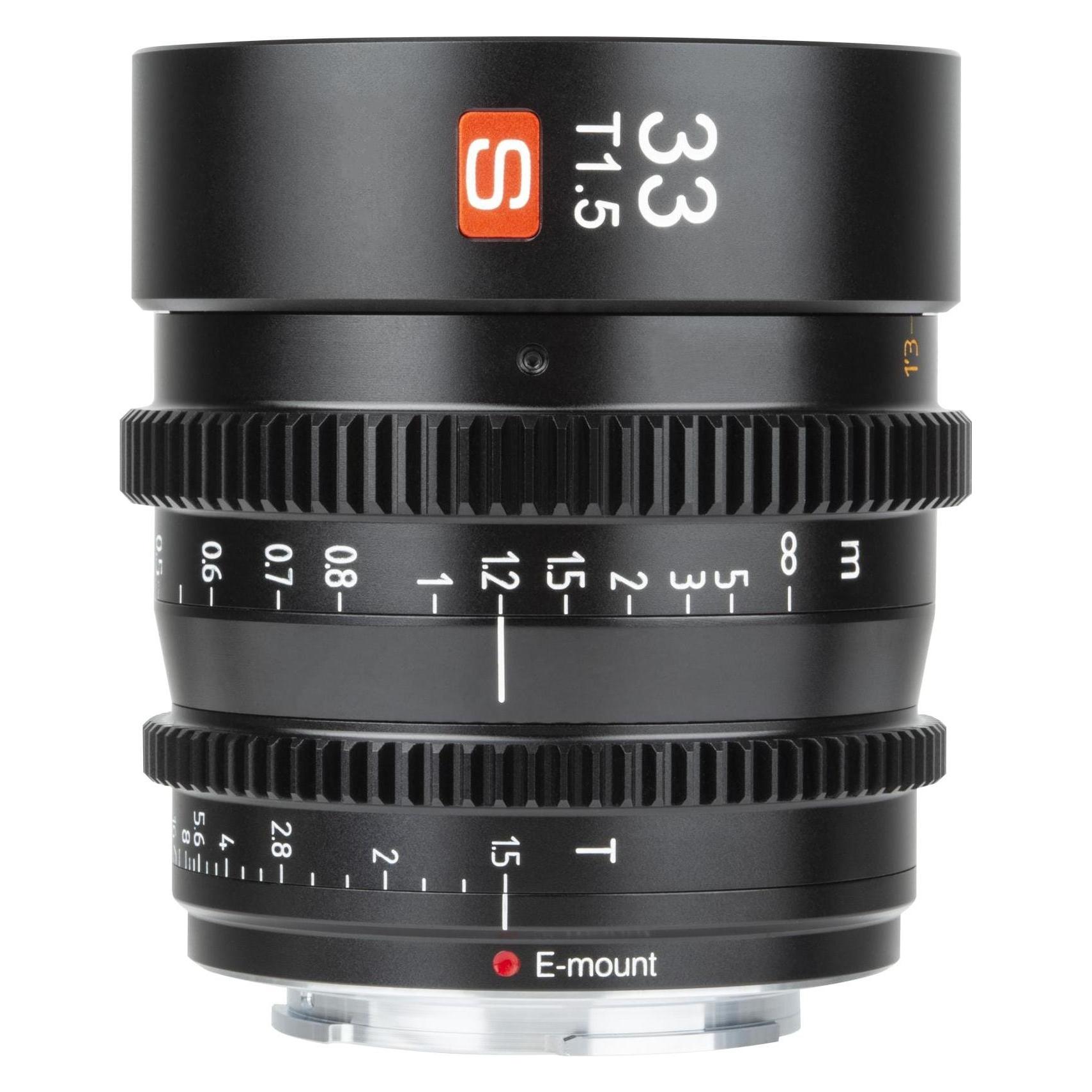 Viltrox Festbrennweite S 33mm T1.5 - Sony E-Mount (Sony E, APS-C / DX) (S33mmT1.5 E)