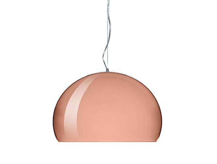 Kartell Fl/Y\, Lampe à Suspension\, Cuivre