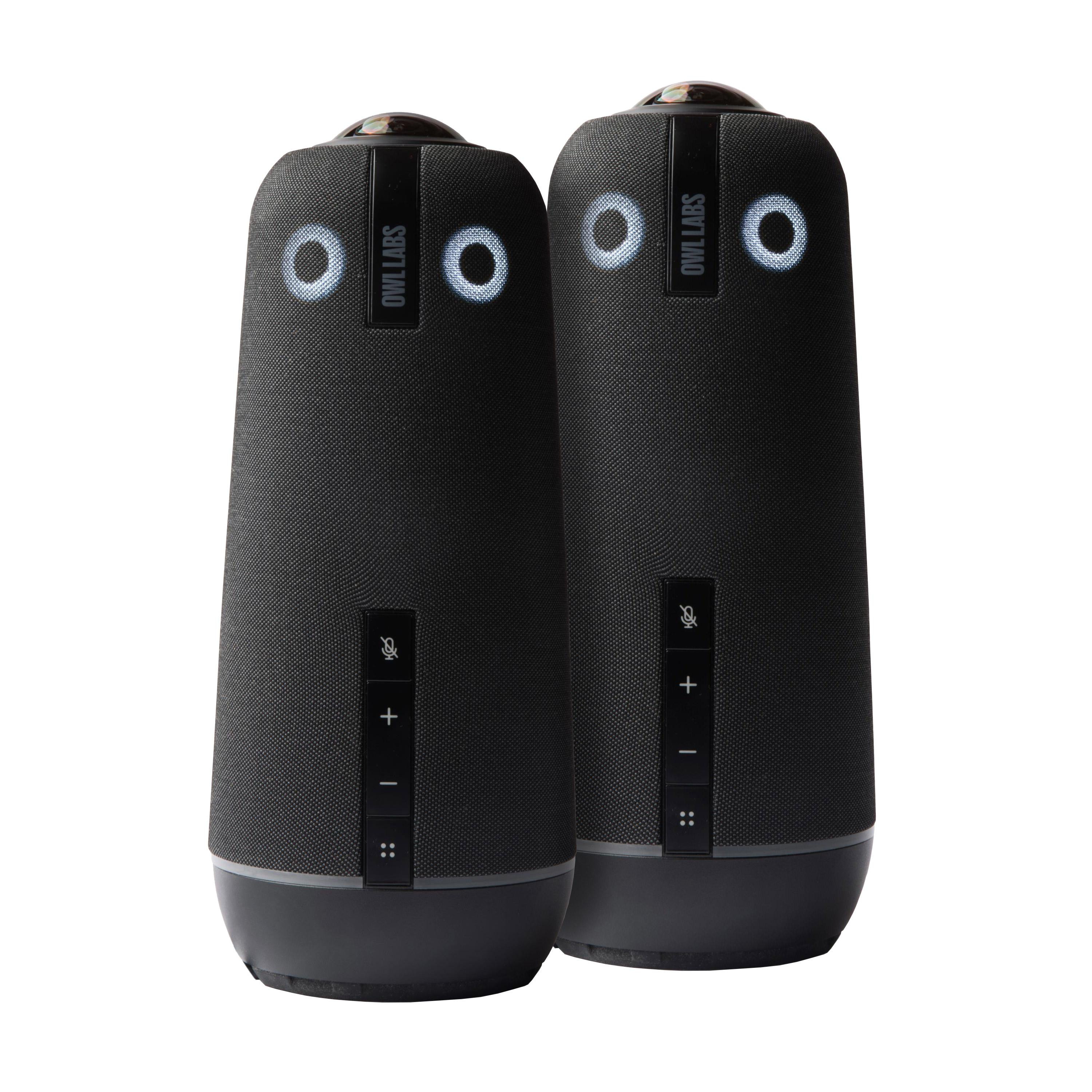 2x OWL LABS Meeting Owl® 4+ (Business-Bundle) mit neuer KI-gestützter Software & 4K Ultra HD-Videoauflösung Eulen-Kit-CPSE-MO4Plus