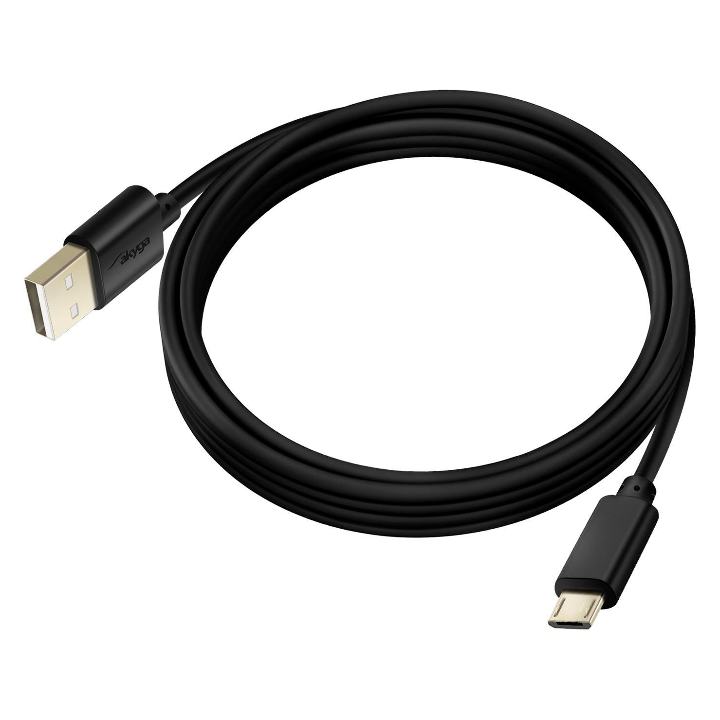 Akyga AK-USB-01 USB Kabel USB 2.0 Micro-USB B USB A (1.80 m, USB 2.0) (AK-USB-01)