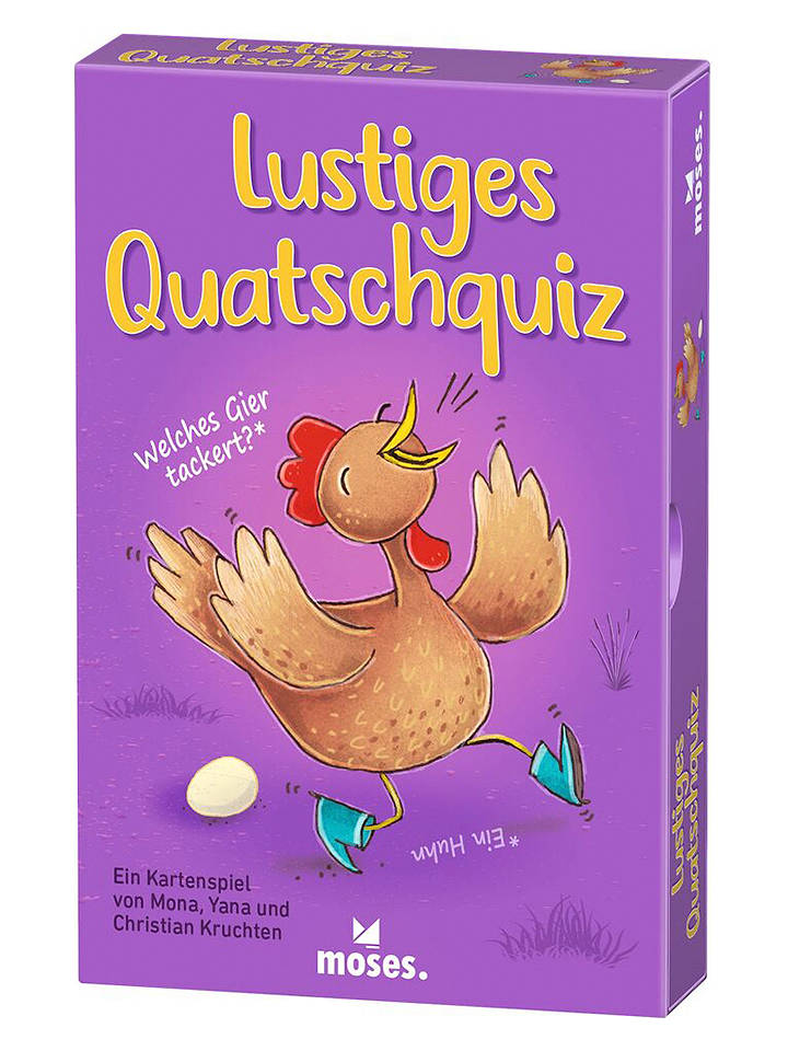 moses. Quiz "Lustiges Quatschquiz" - ab 6 Jahren - onesize
