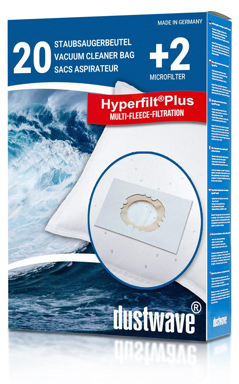 20 microvezel stofzuigzakken voor Miele en Hoover van Dripio