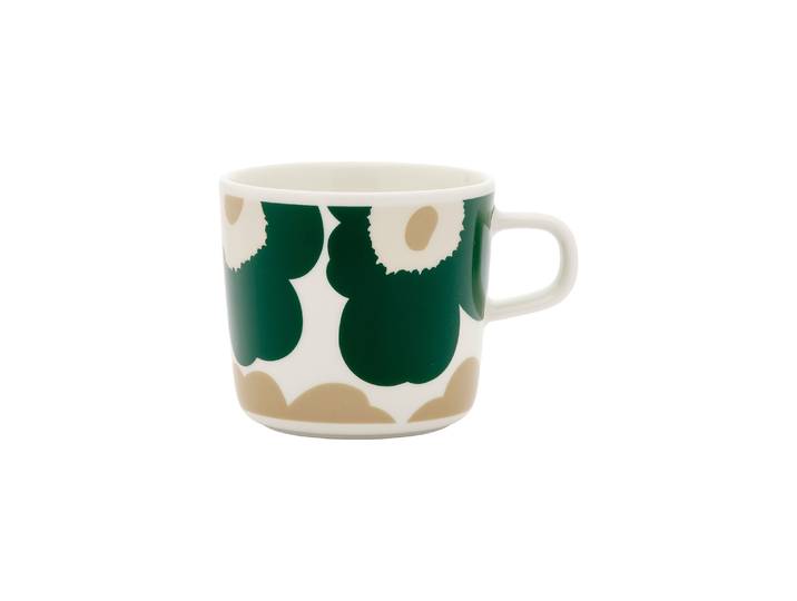 Marimekko - Tasse Unikko - Vert - Grès - Designer Maija Isola