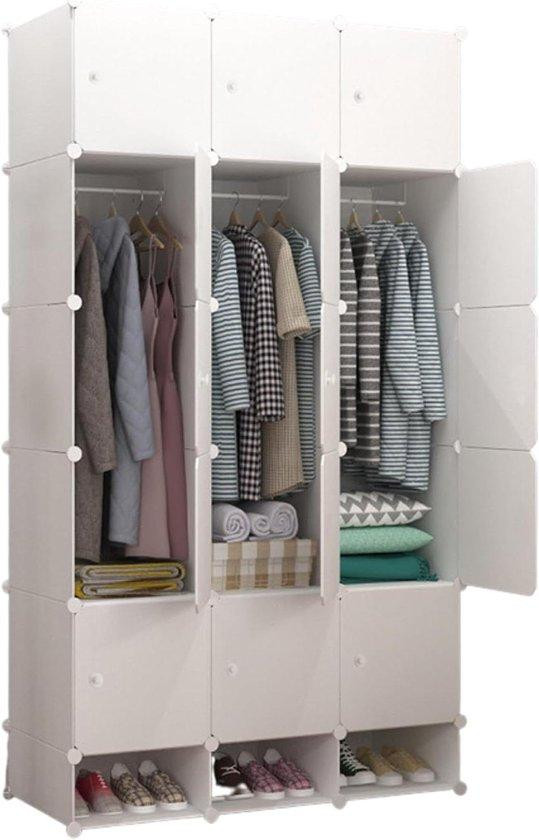 Magic Select Modulaire Opbergkast met Deuren - Wit - 192 x 140 cm