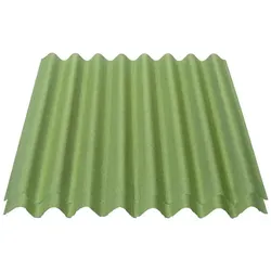 2er Pack Onduline® Easyline® Platte intensiv grün 1000 x 760 x 2,6 mm Profil 95/38