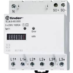 Finder 7E.36.8.400.0010 7E.36.8.400.0010 Drehstromzähler mechanisch 65 A MID-konform: Ja 1 St.