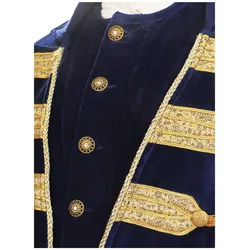 Metamorph Marine-Offiziersmantel - Richard, blau-gold (M)