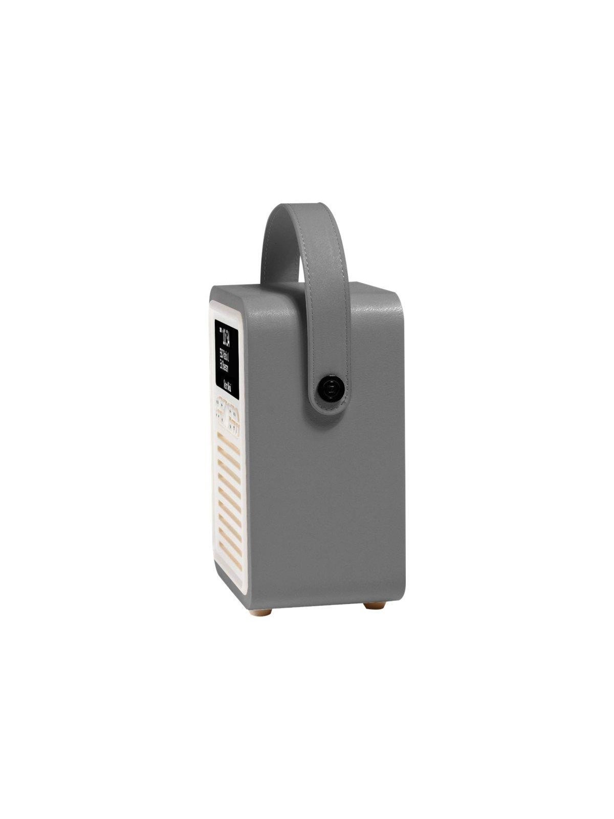 View Quest VQ Retro Mini Radio - Light Grey