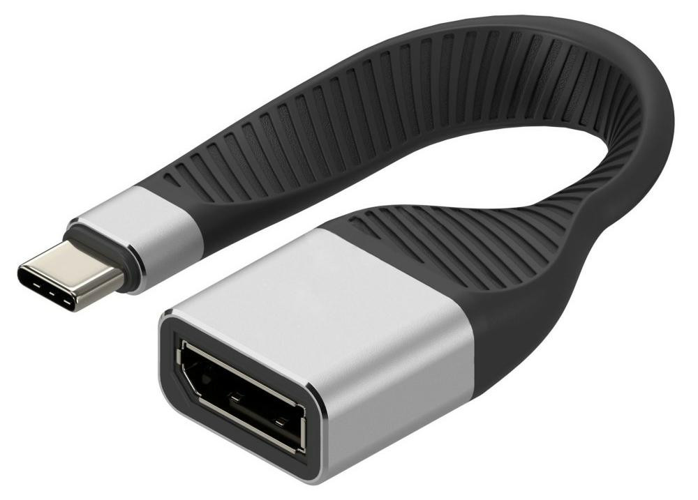 Techly ICOC-USBC-DP12 Type C naar DisplayPort/HDMI adapter