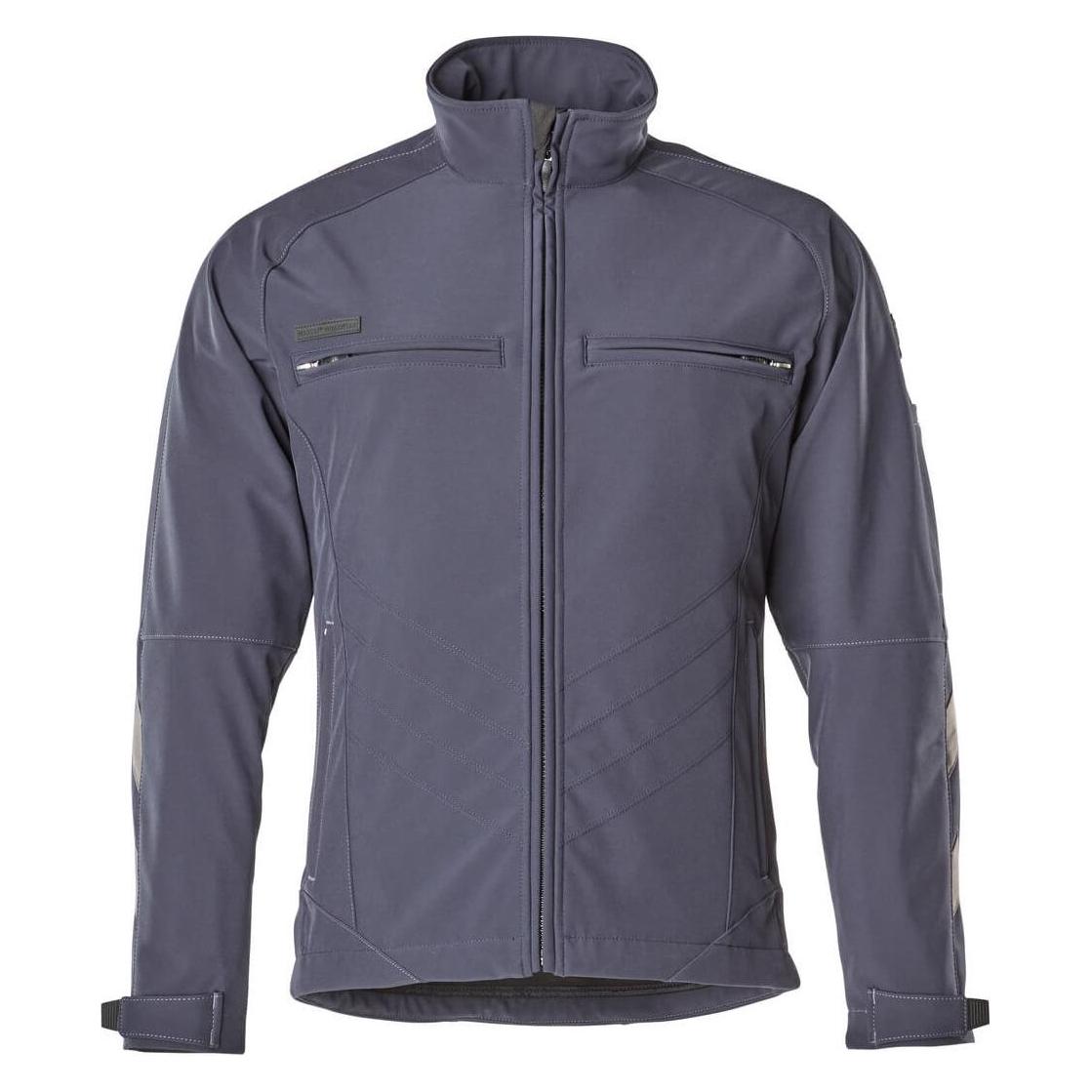 Mascot Herren Softshelljacke DRESDEN schwarzblau Grösse 4XL (4XL) (10002100193337)