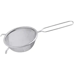 Passiersieb 150 ml aus Edelstahl runde Form
