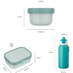 Mepal Campus Lunchset, Lunchbox, Mehrfarbig