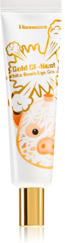 Elizavecca Gold CF-Nest White Bomb aufhellende Augencreme gegen Falten 30 ml