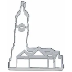 Städter Präge-Ausstecher Hamburger Michel, Ausstechform, Plätzchenform, Keks, Plätzchen, Edelstahl, 10 cm, 199729