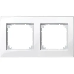 Merten M-PLAN-Rahmen 2f. pws/gl 515219