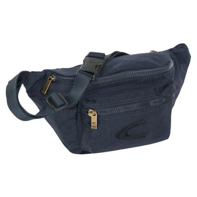 Bauchtasche CAMEL ACTIVE "Journey", Damen, Gr. B/H/T: 29cm x 16cm x 10cm, blau, Nylon, aufgeraut, bestickt, clean, unifarben, Taschen, Herren Crossbody-Bag, funktional perfekt für alle Lebenslagen