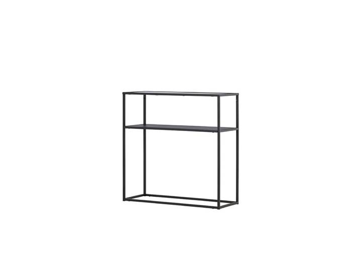 Console en métal noir BOGO métal noir 80x30x80cm