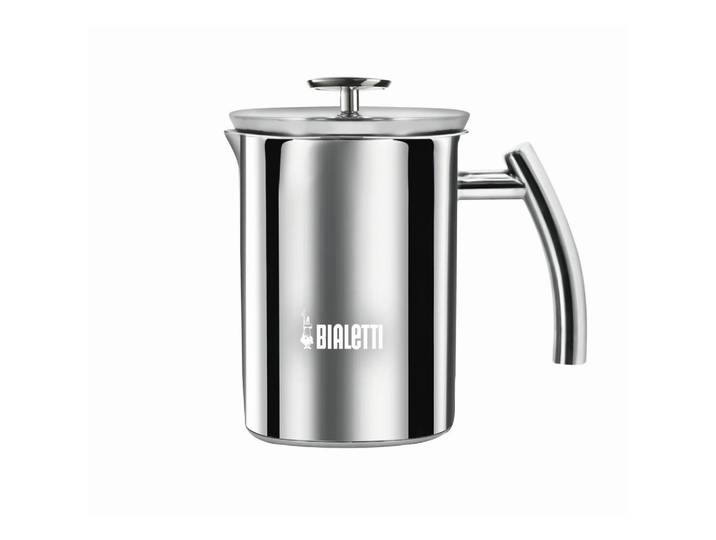 Bialetti Milchschäumer, Silberfarben, Metall, Kunststoff, 330 ml, 12x18.5x15 cm, Kochgeschirr, Küchengeräte, Kaffeemaschinen & Milchschäumer