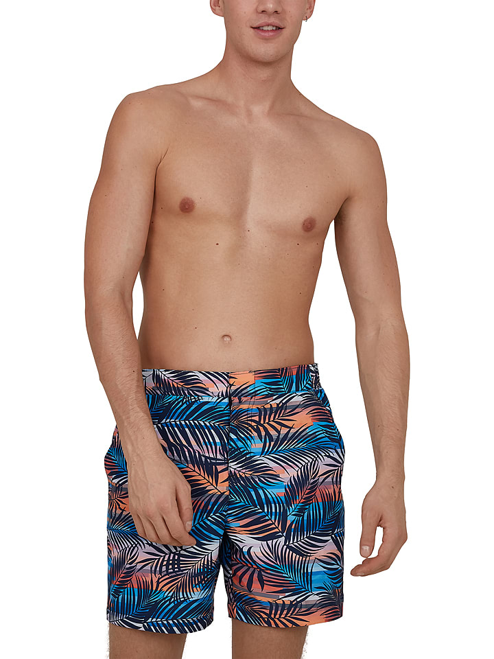 Speedo Badeshorts "Vintage Paradise" in Blau/ Bunt - L