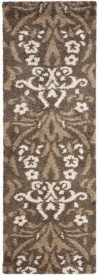 SAFAVIEH Florida Shag Kylie Damask 1.2-inch Thick Rug