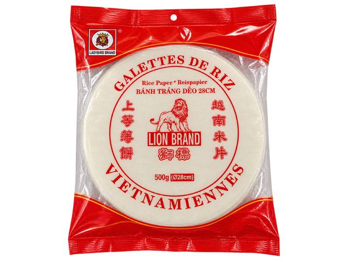 Lion Brand Papier de riz 28 cm 500 g