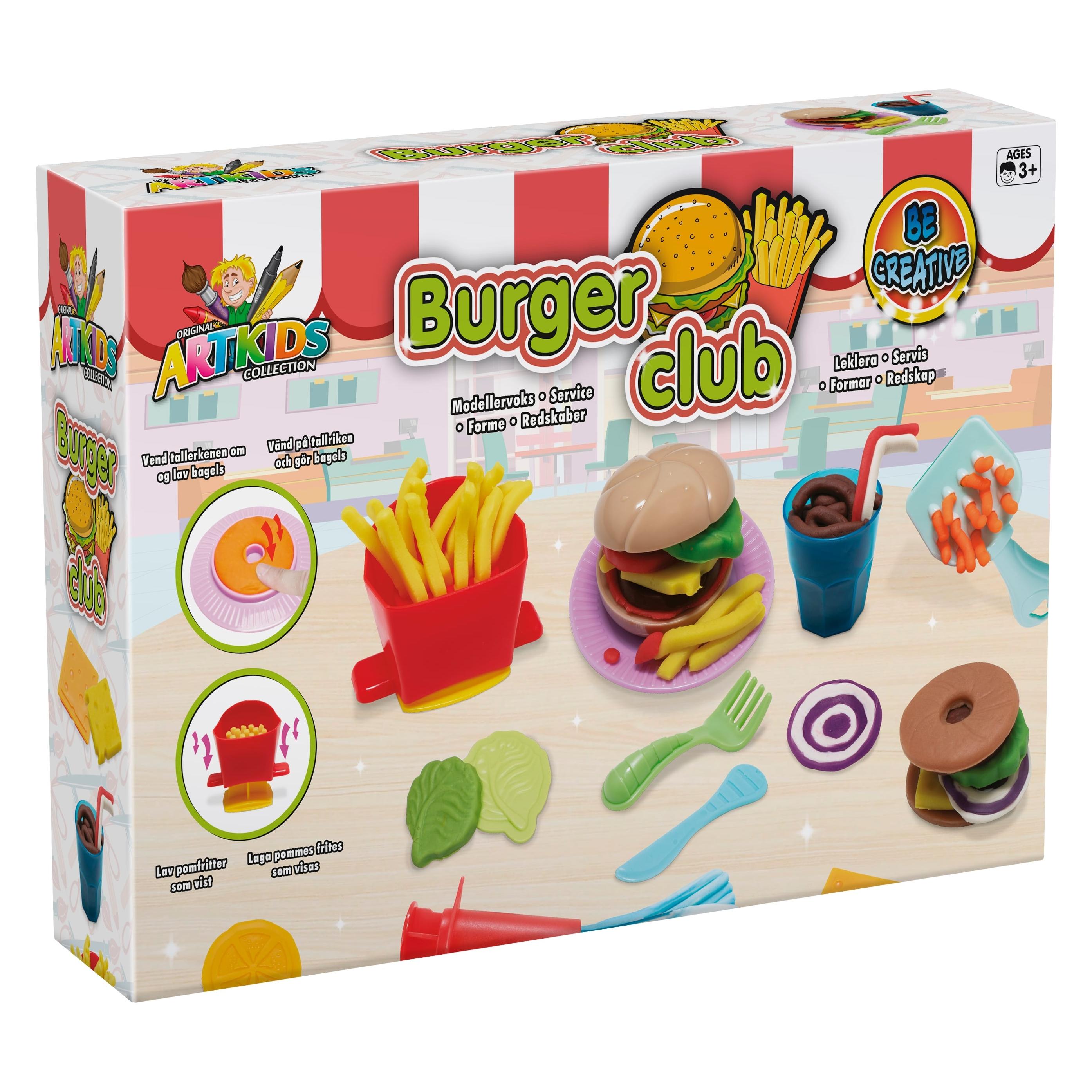 ArtKids - Bruger & Fries Dough Set (32838) (5701719328380)