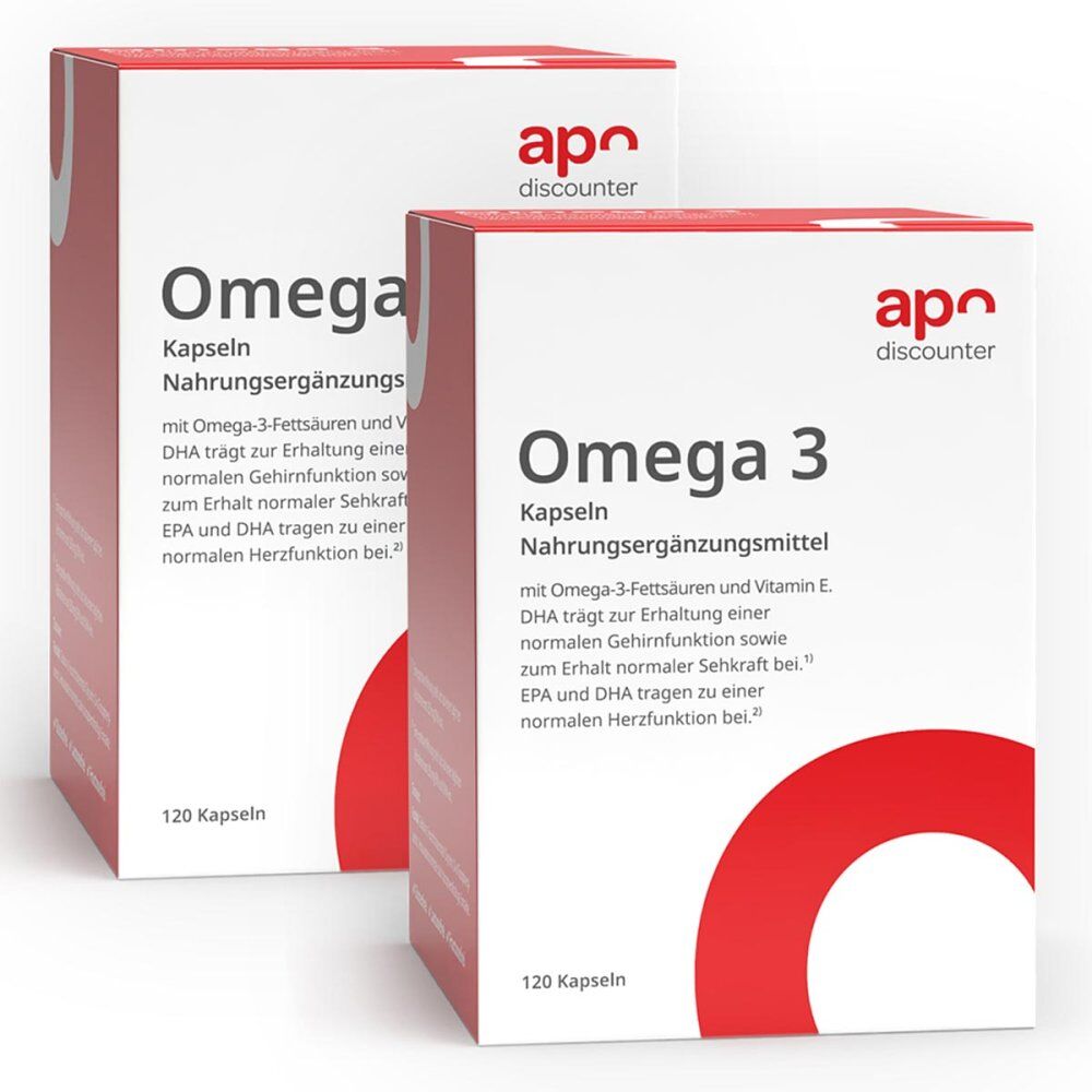 Omega 3 Kapseln von apodiscounter