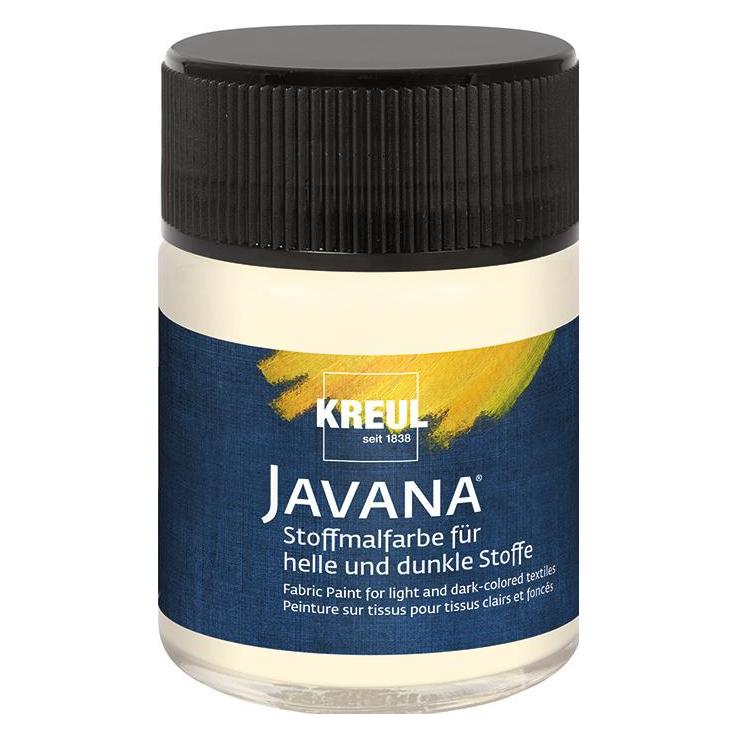 Kreul Javana Stoffmalfarbe für helle und dunkle Stoffe, 50 ml (50 ml) (91966)