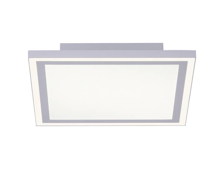 Deckenlampe Gloss Weiss Aluminium/Kunststoff 3400 lm Dimmbar B 31 cm - LED - Lichtfarbe: Extra warmweiss - Tageslichtweiss - LED Energiesparlampen